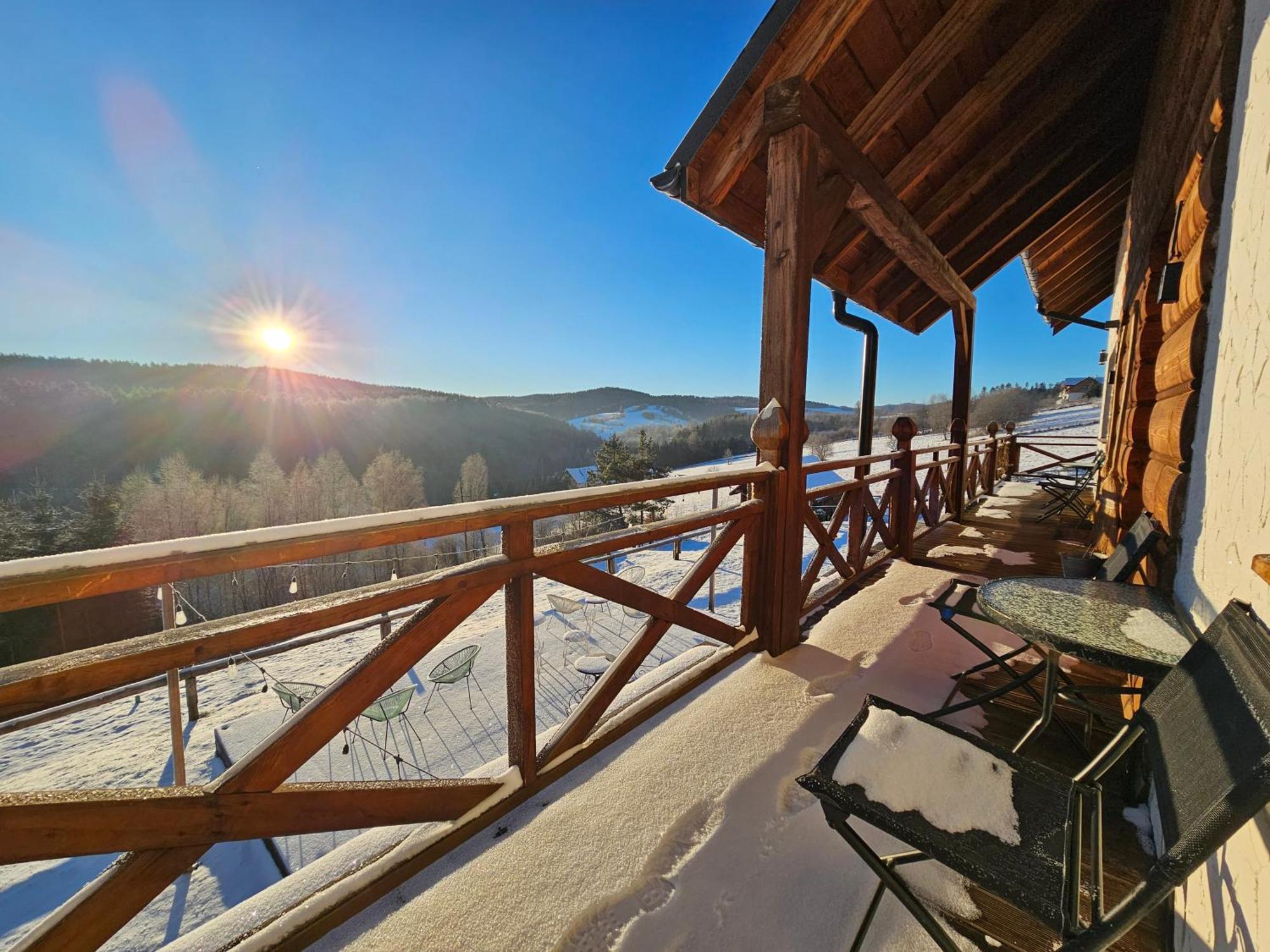 Chata W Bieszczadzie Apartamenty I Domki Z Sauna Bieszczady Polańczyk 외부 사진