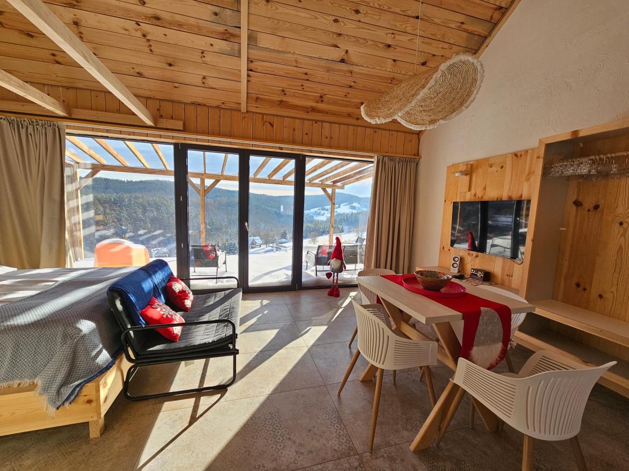 Chata W Bieszczadzie Apartamenty I Domki Z Sauna Bieszczady Polańczyk 외부 사진