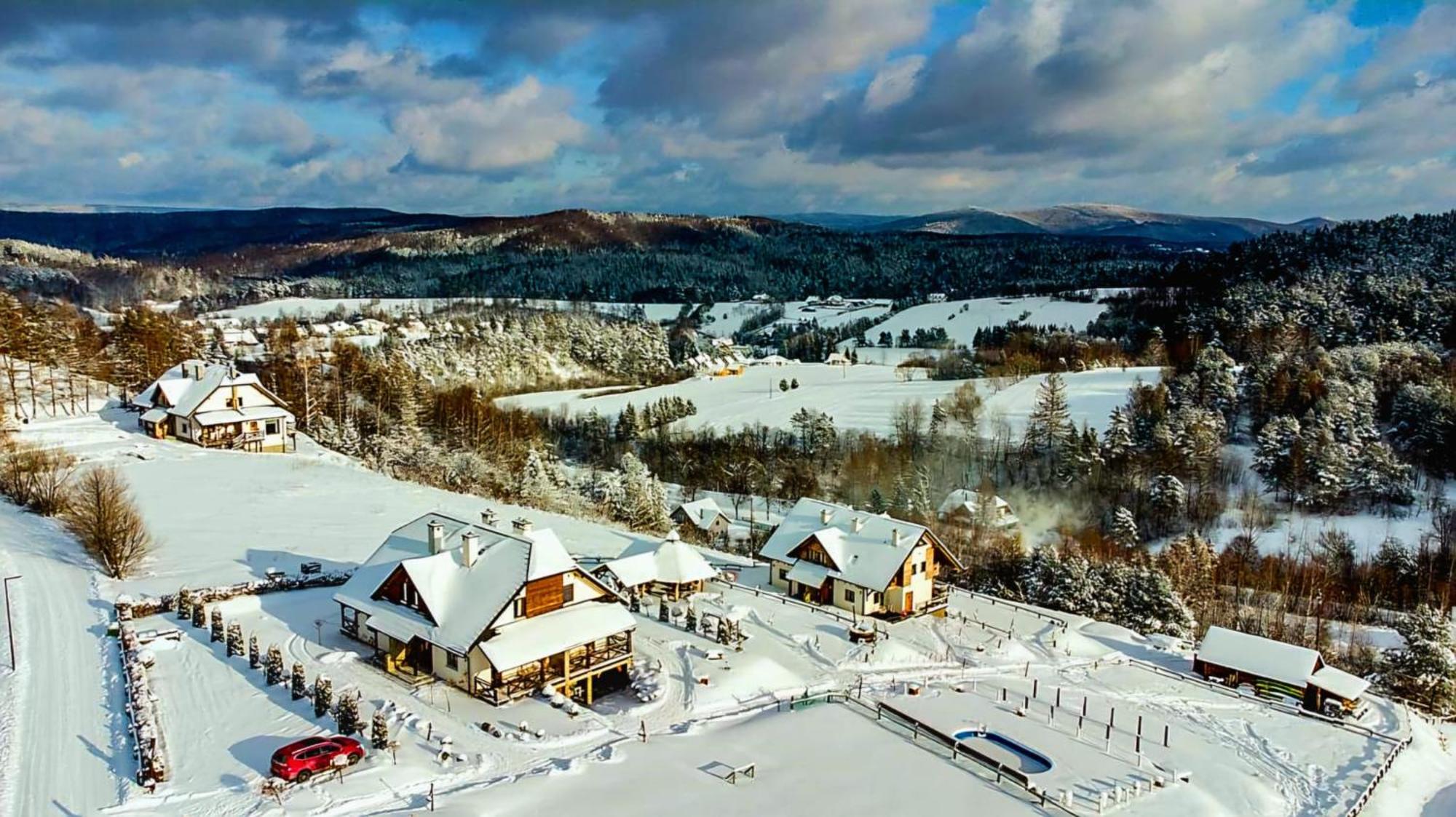 Chata W Bieszczadzie Apartamenty I Domki Z Sauna Bieszczady Polańczyk 외부 사진
