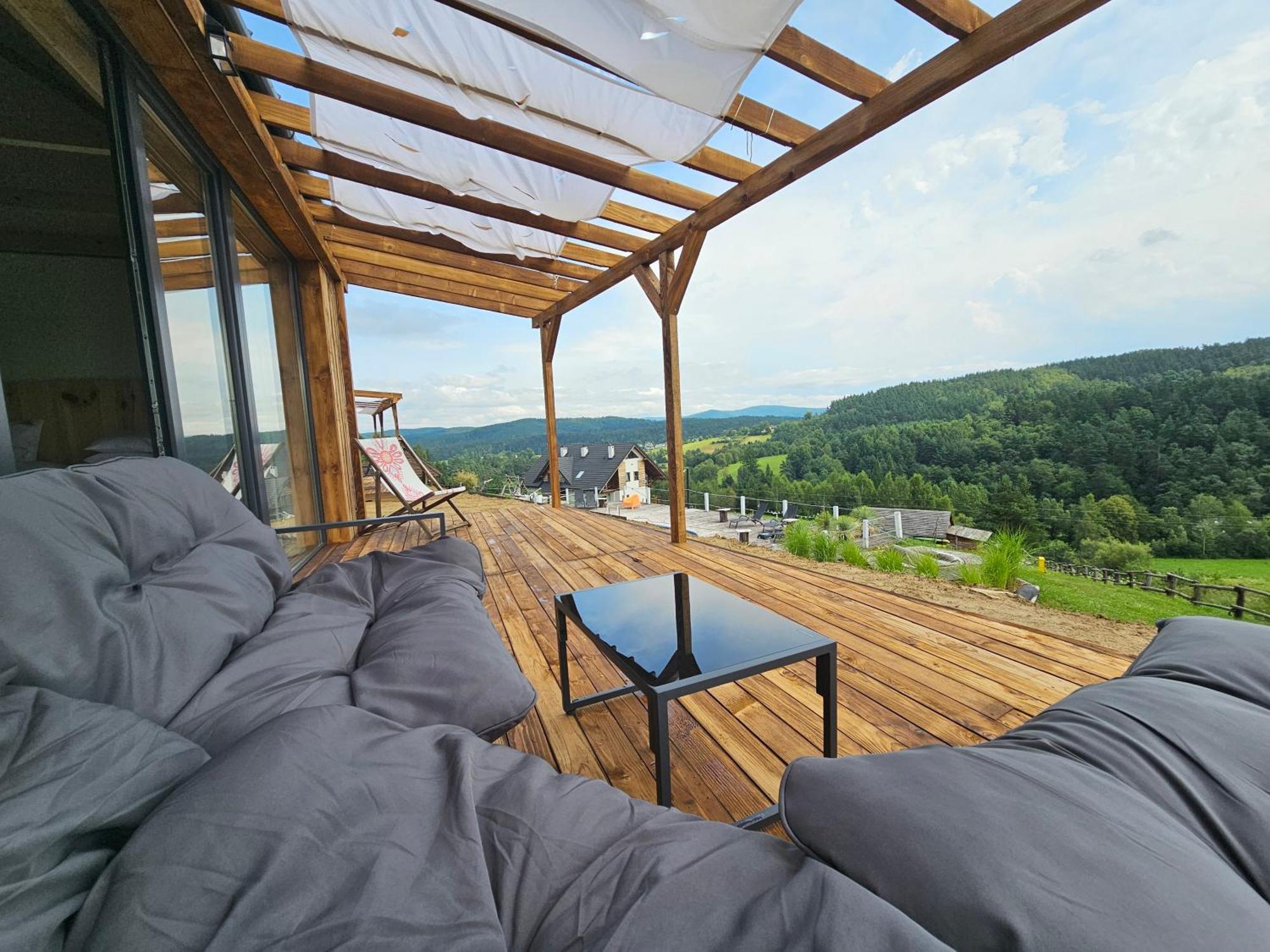 Chata W Bieszczadzie Apartamenty I Domki Z Sauna Bieszczady Polańczyk 외부 사진